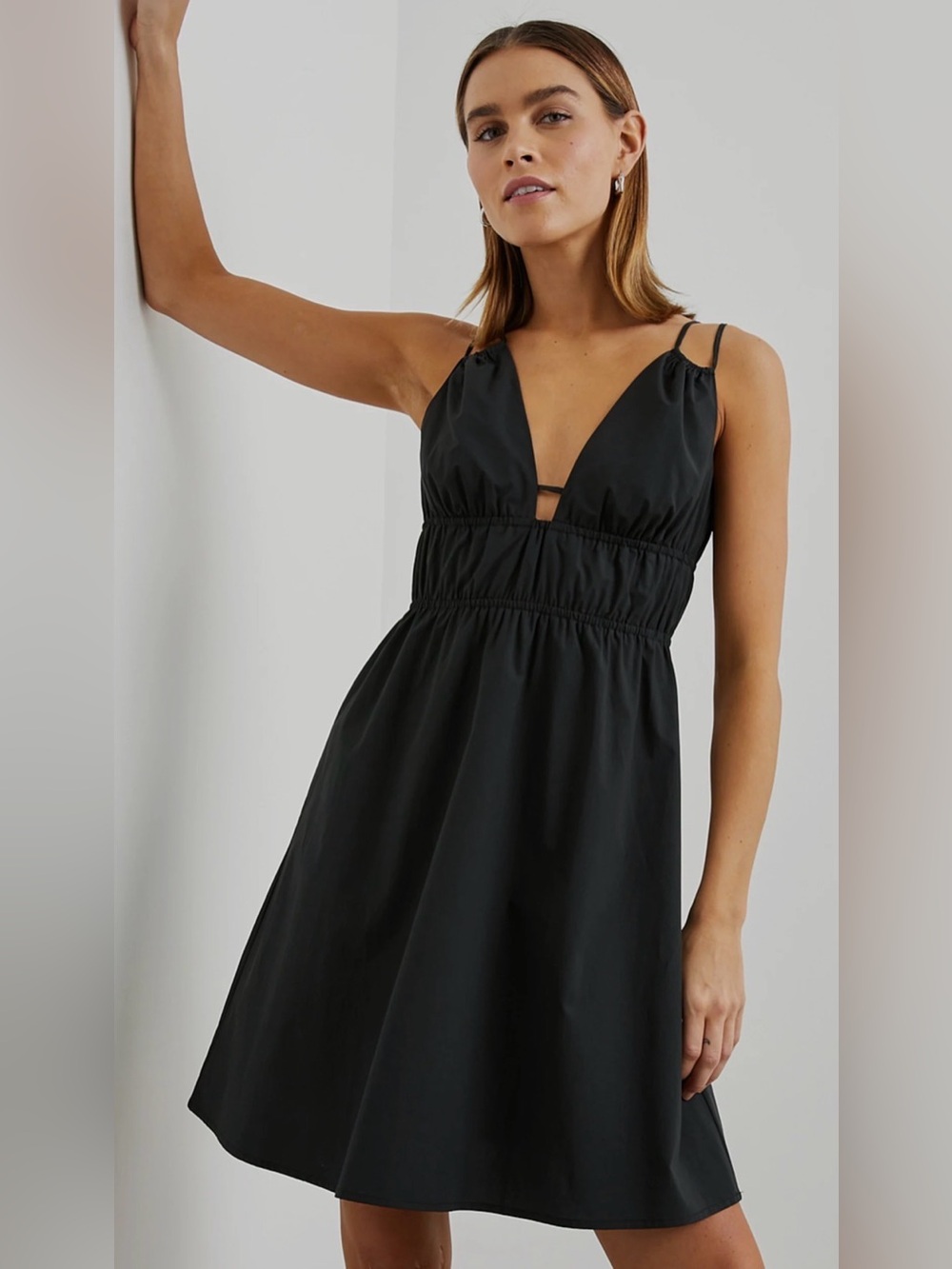 RAILS V-Neck Sleeveless Dress
